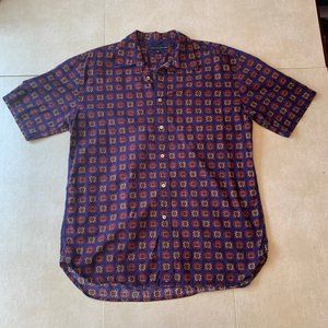 Vintage Tommy Hilfiger button up down shirt large